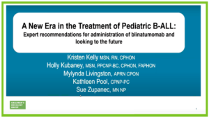 A New Era in the Treatment of Pediatric B-ALL