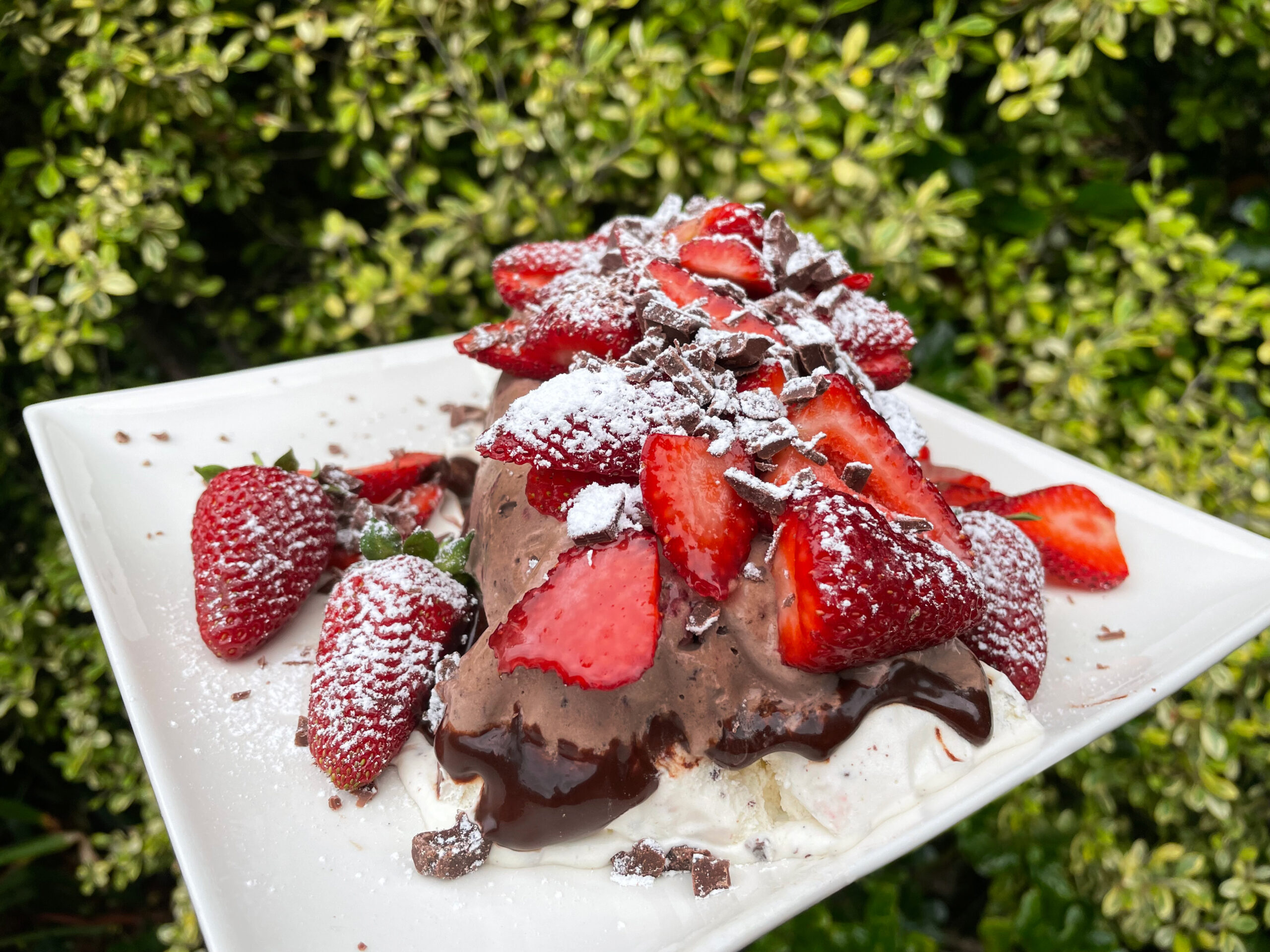 Christmas Ice Cream Slab