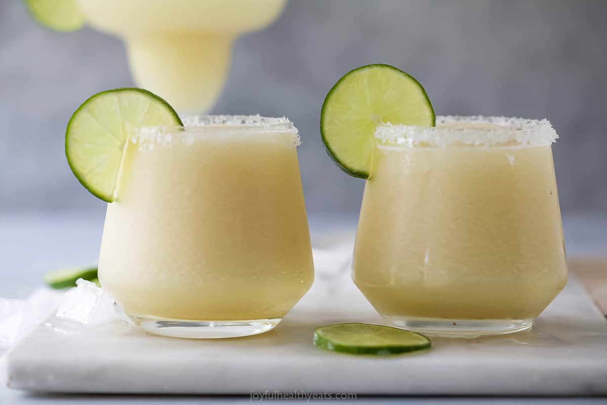 Classic Frozen Margarita Recipe | Joyful Healthy Eats