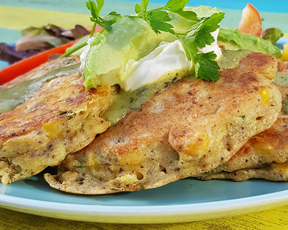 Organic Corn Fritters