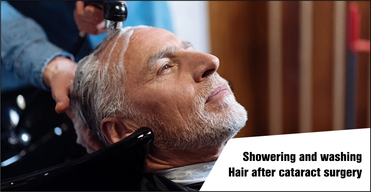 Showering And Washing Hair After Cataract Surgery
