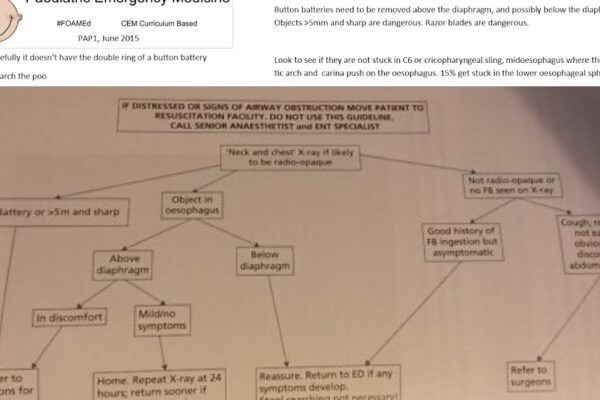Paediatric Emergency Medicine: Foreign Bodies