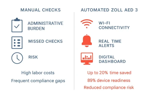 How the ZOLL AED 3 streamlines multi-site AED program management