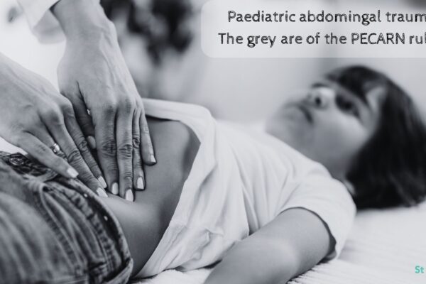 Evaluating the PECARN Abdominal Trauma Rule in the grey zone….