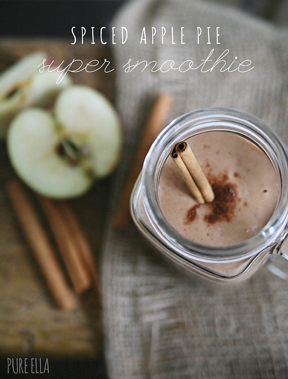 Spiced Apple Pie Super Smoothie