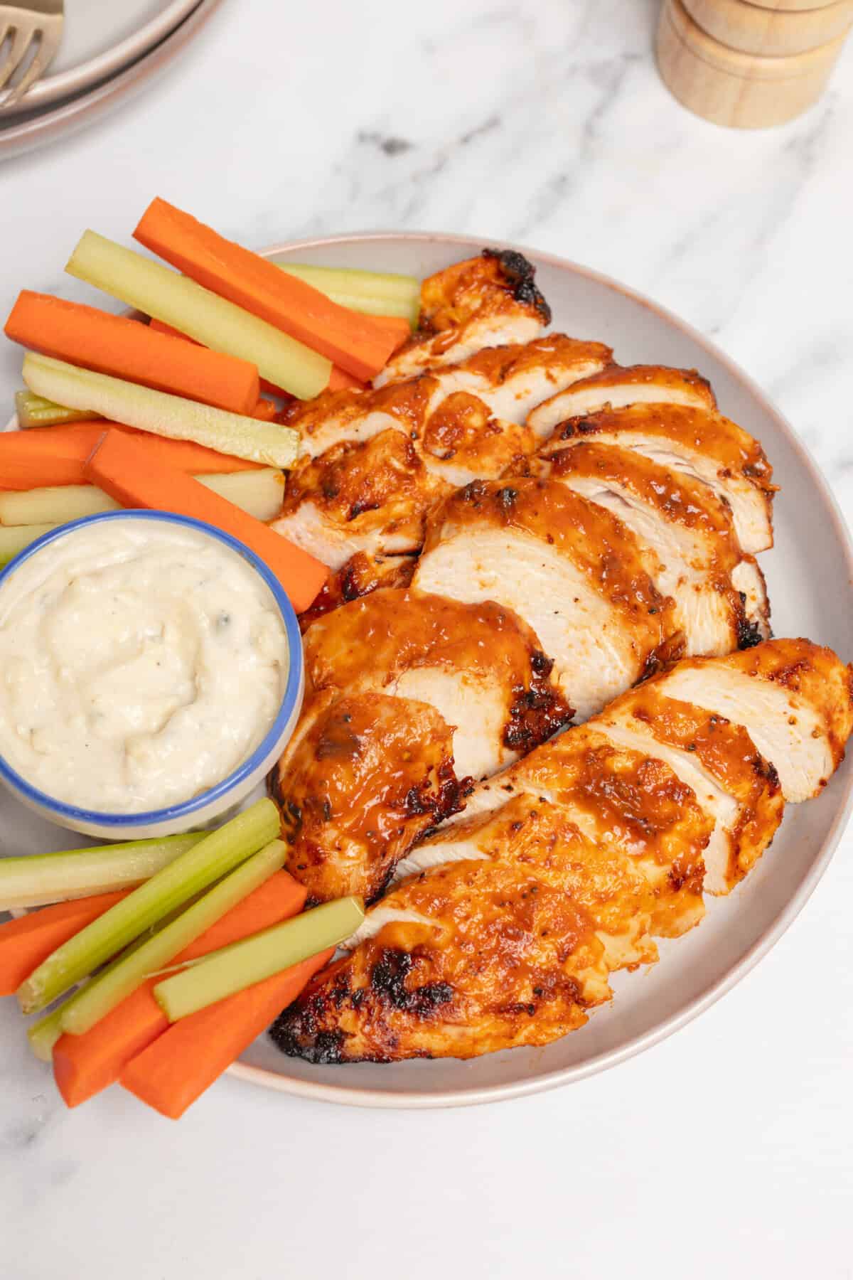 Air-Fryer Buffalo Chicken – Food Faith Fitness