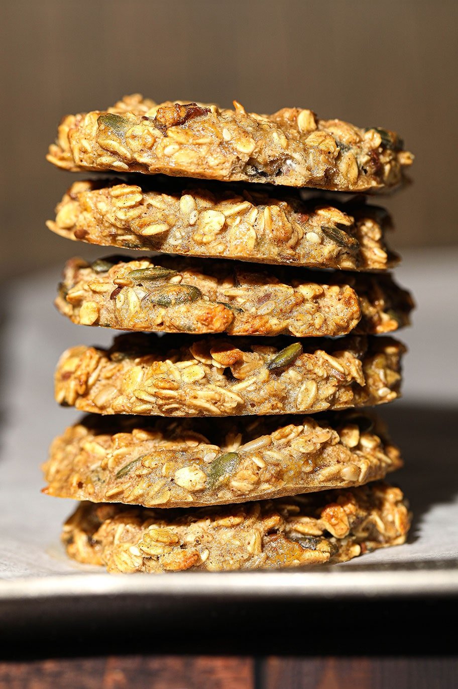Banana Oat Breakfast Cookies