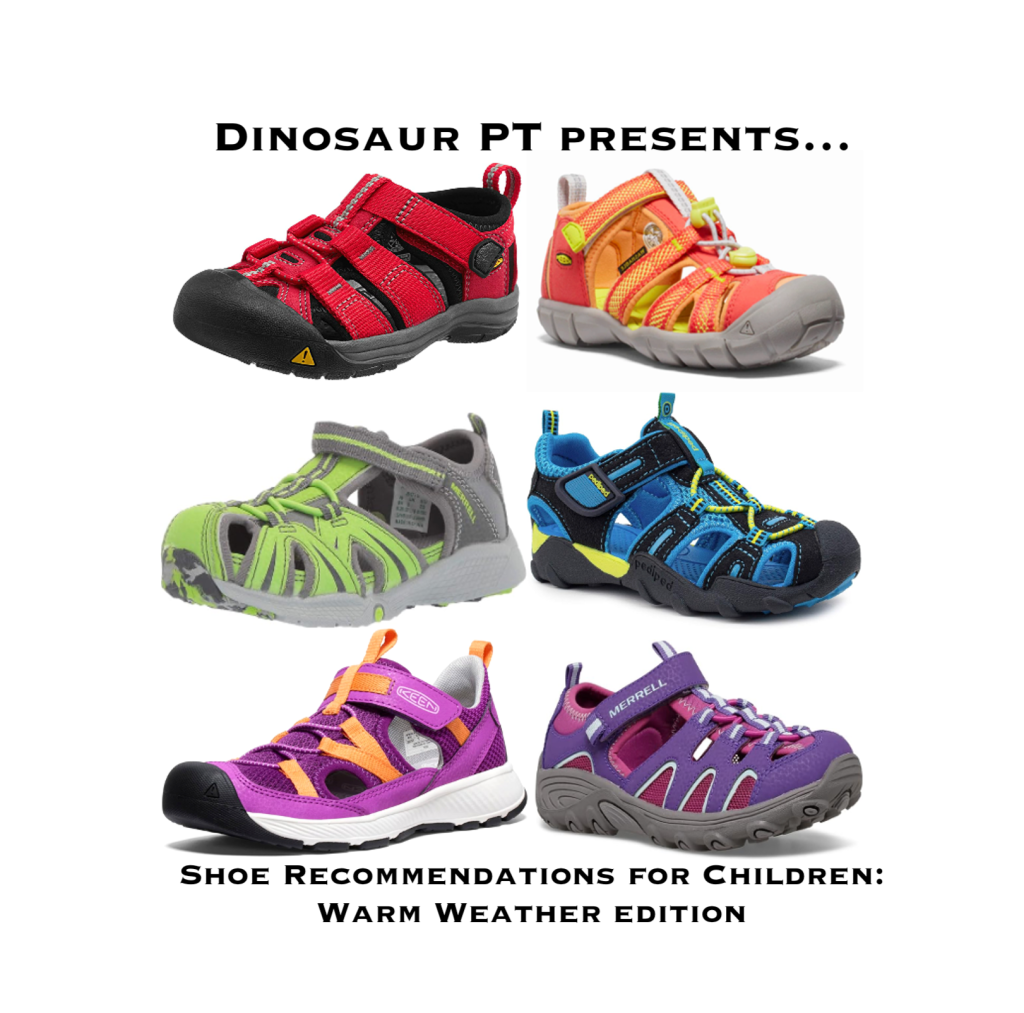 Shoe Recommendations for Children: Warm Weather Edition