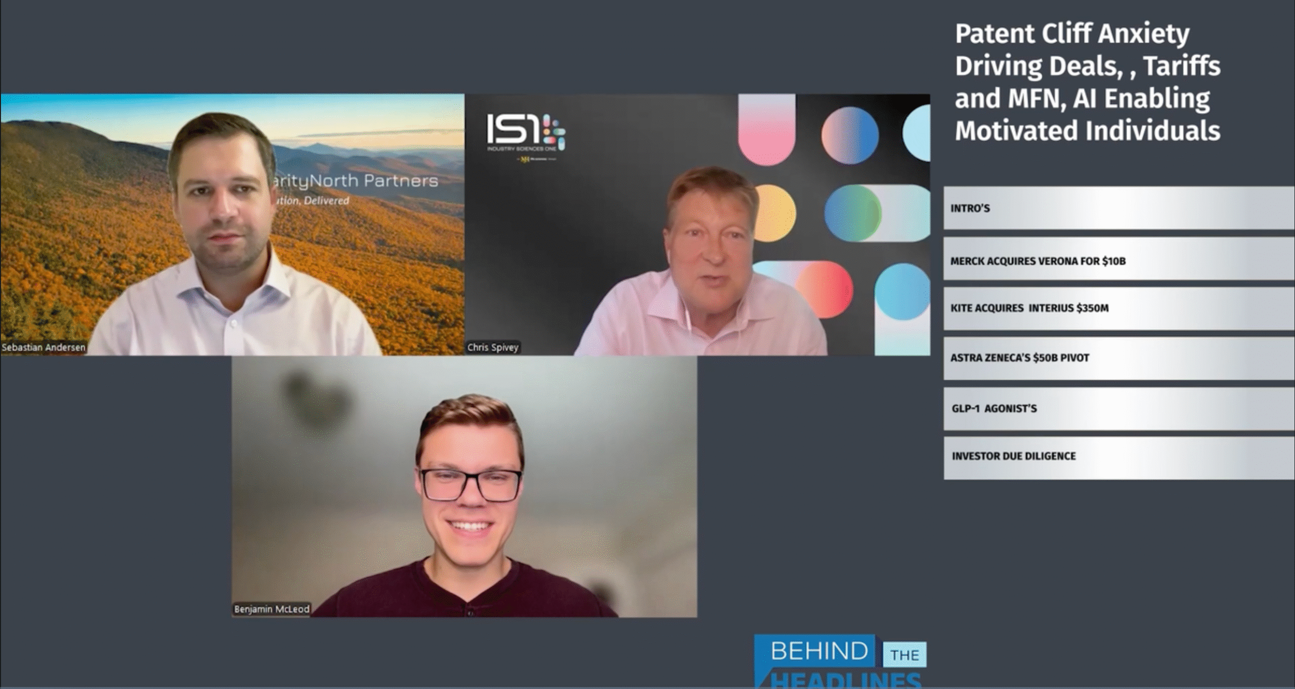 Patent Cliff Deals, Tariff Pressures, and the In Vivo Cell Therapy Bet