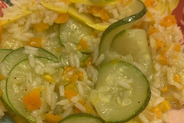 Summer Squash & Rice