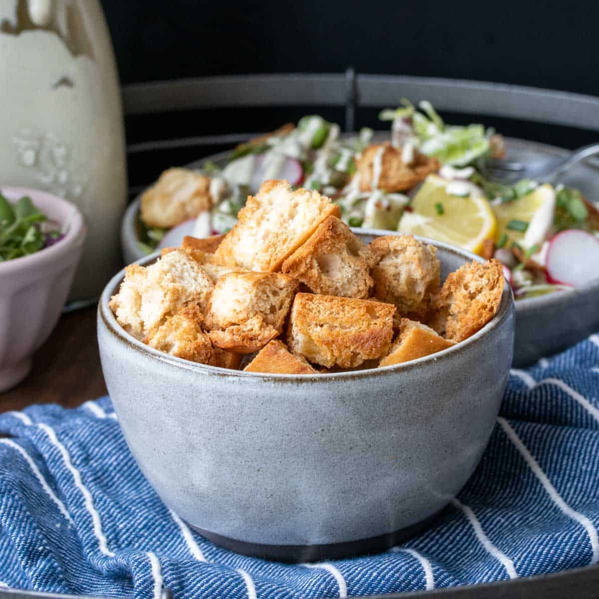 Homemade Gluten-Free Croutons – The Picky Eater