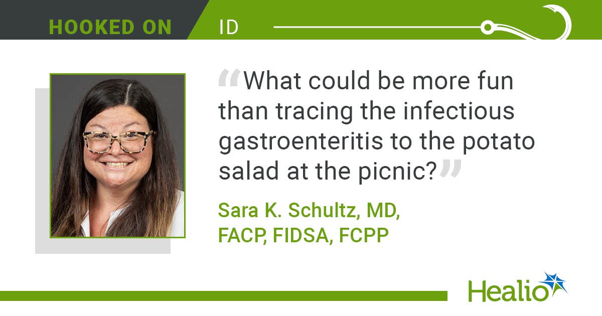 Hooked on ID with Sara K. Schultz, MD, FACP, FIDSA, FCPP