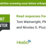 Should malnutrition screening occur before orthopedic surgery?