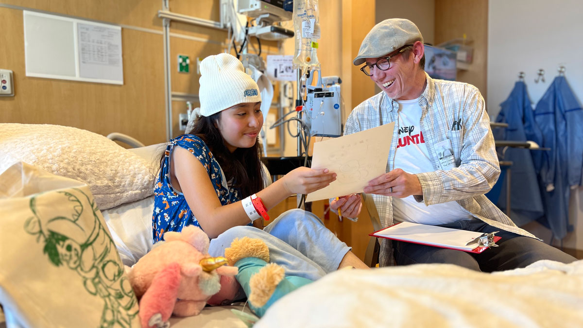 A Cosmic Day at the Movies: Patients Have a Special Screening of Disney and Pixar’s ‘Elio’