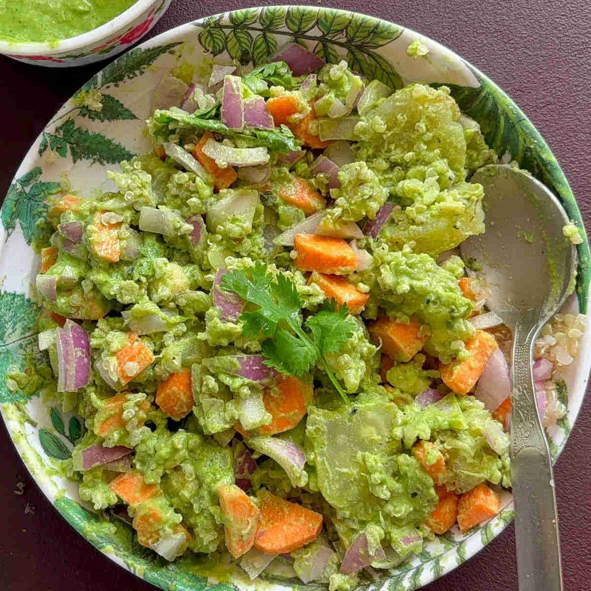 Roasted Sweet Potato and Quinoa Salad