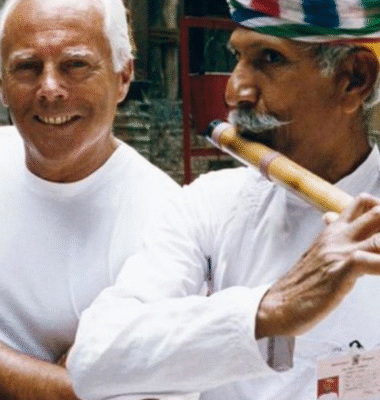 How Indian Colours, Textiles & Heritage Inspired Giorgio Armani’s Most Iconic Designs
