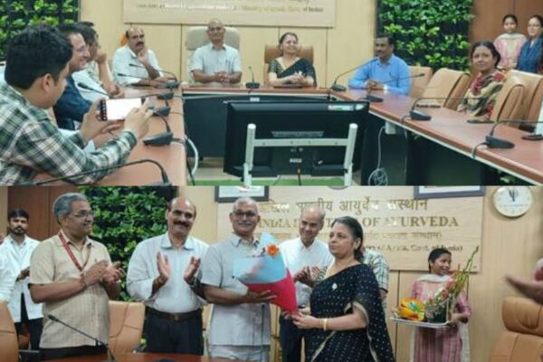 Prof Pradeep Kumar Prajapati takes over as Director of All India Institute of Ayurveda