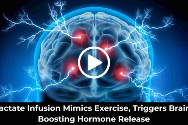 Lactate Infusion Mimics Exercise, Triggers Brain-Boosting Hormone Release: Study Shows
