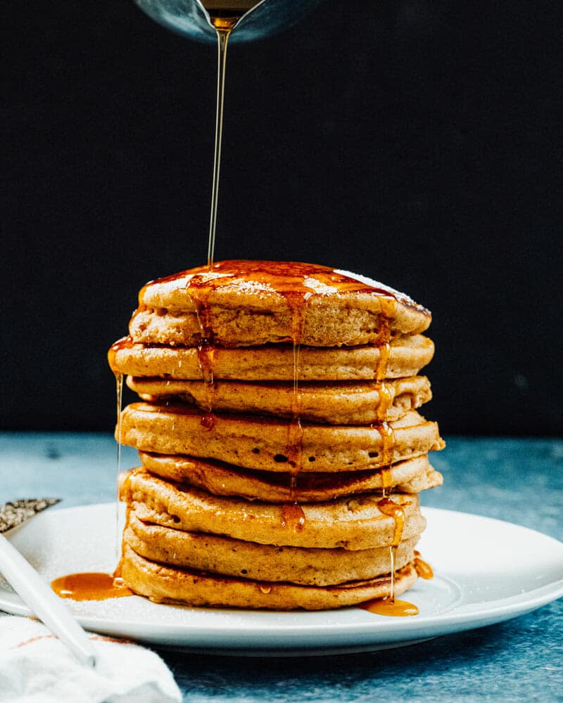 Easy Applesauce Pancakes – A Couple Cooks