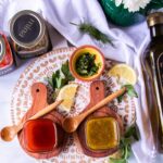 Harissa Vinaigrette • A Spicy Zesty Mediterranean Dressing {Video} • Two Purple Figs