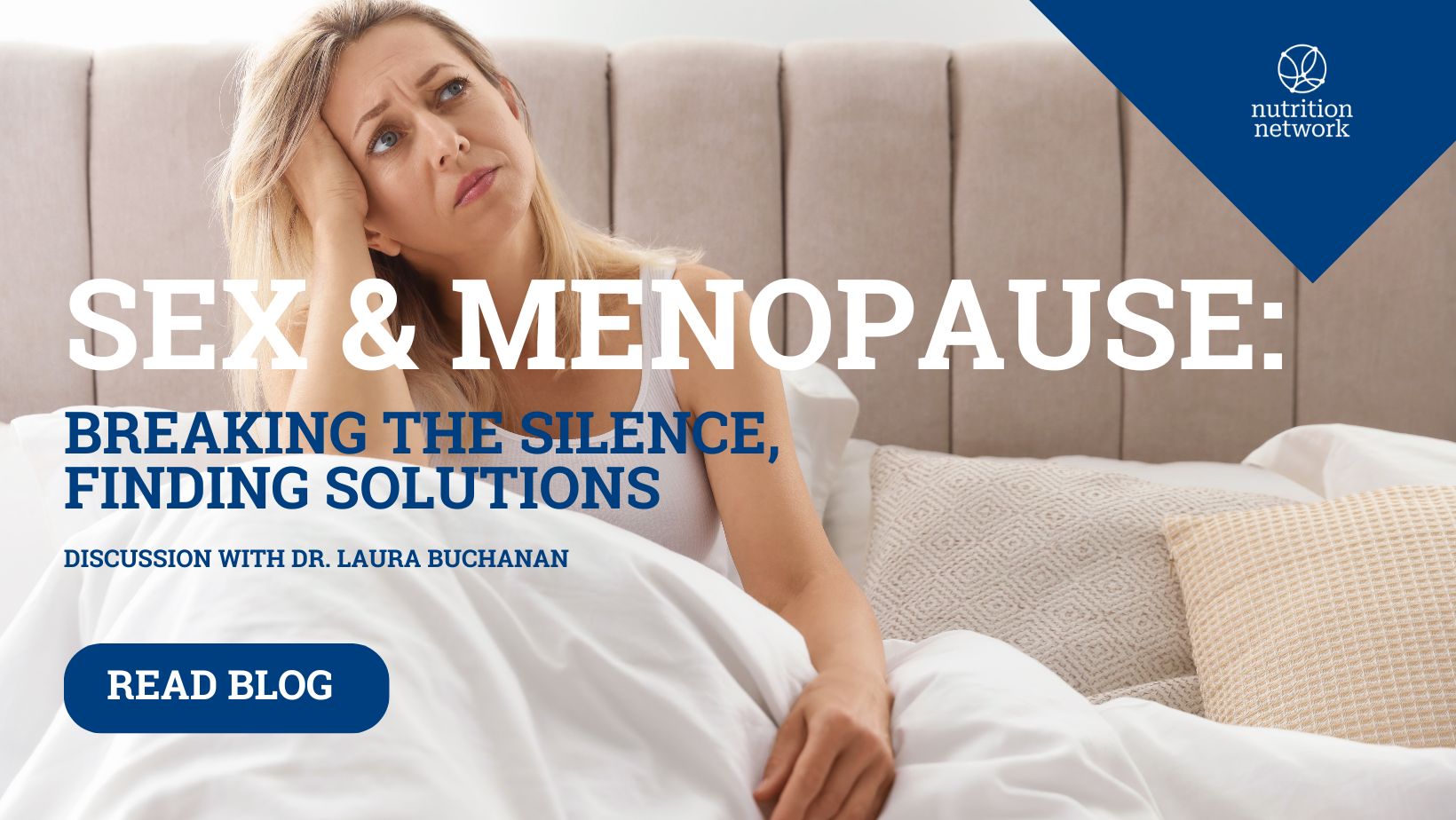 Sex & Menopause: Breaking the Silence, Finding Solutions
