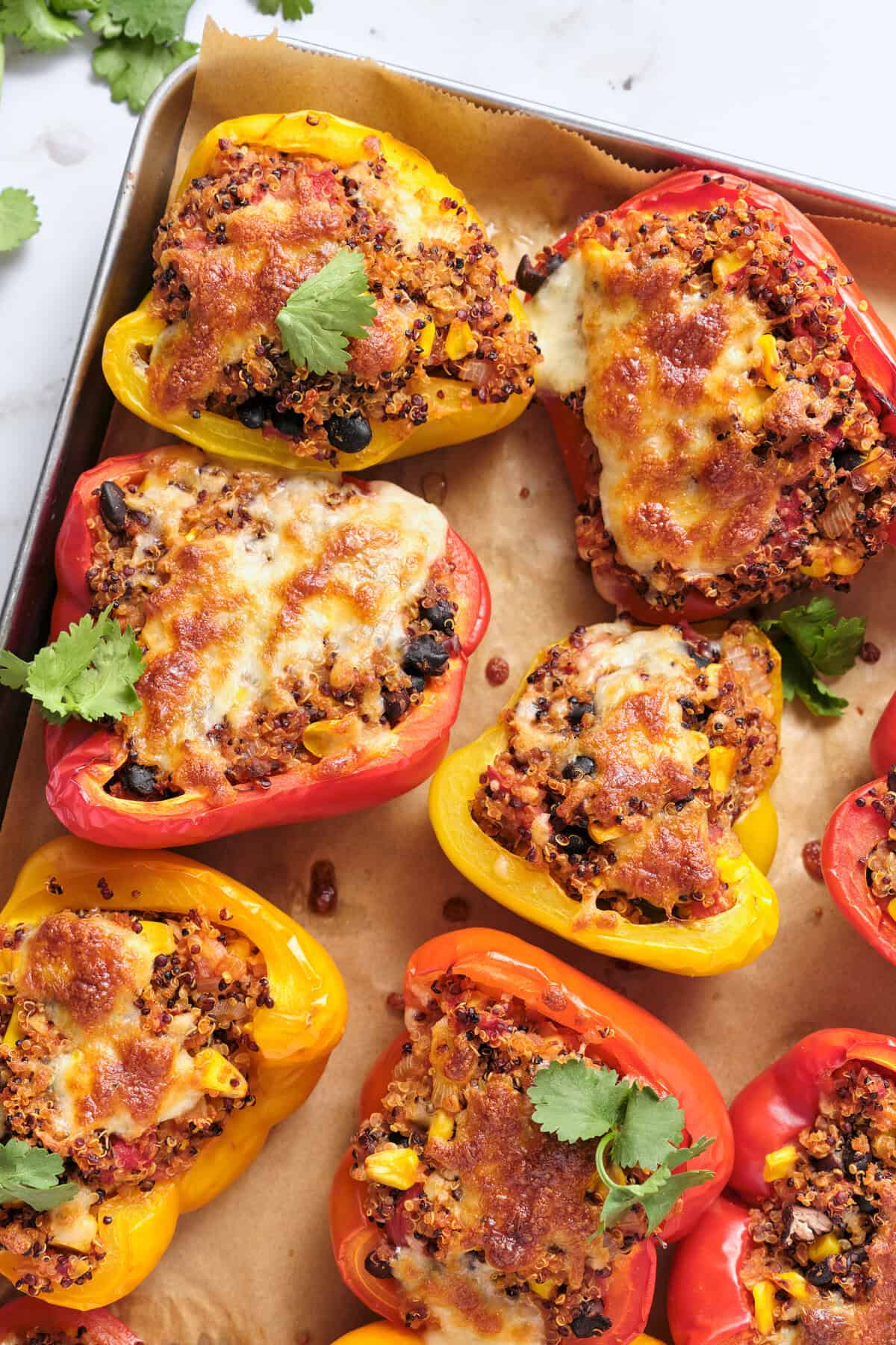 Quinoa-Stuffed Peppers – Food Faith Fitness