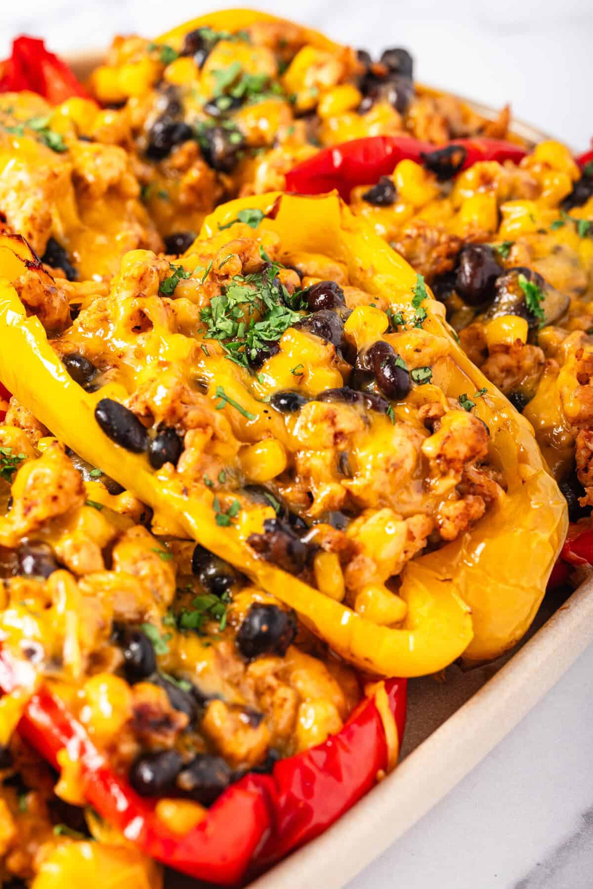 Taco-Stuffed Peppers – Food Faith Fitness
