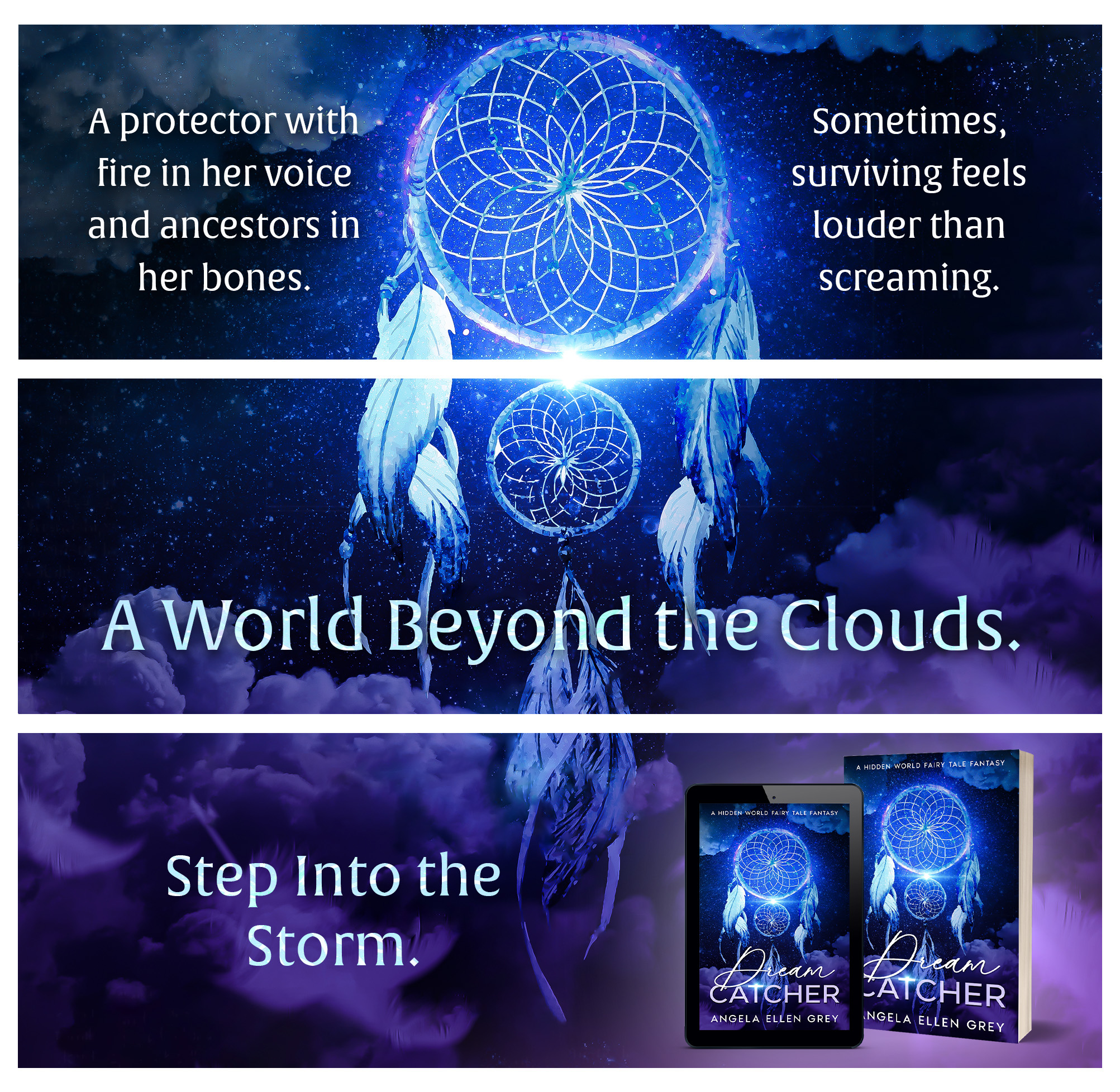 A Hidden World Fairy Tale Fantasy – Novelist of YA books, Memoirist & Mystery Writer Angela Grey