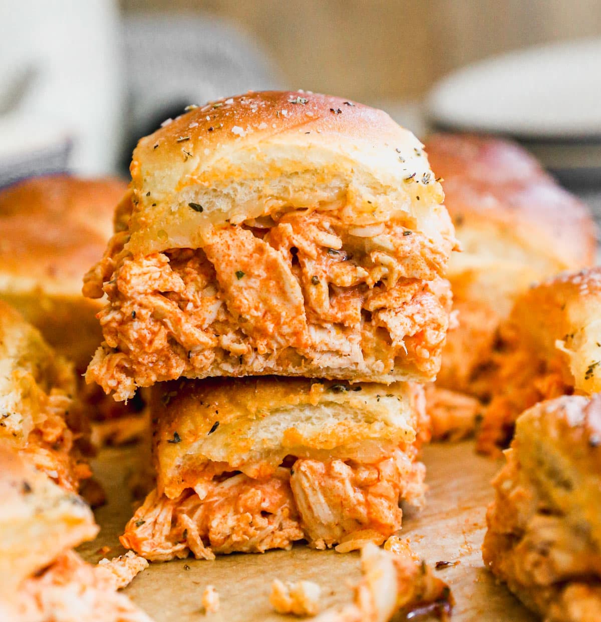 Buffalo Chicken Sliders (20 Minute Recipe!)