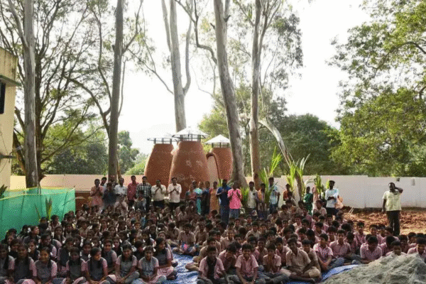 Barnala Michael & Vishnupriya Build Eco-Toilets in Tamil Nadu Rural Govt School