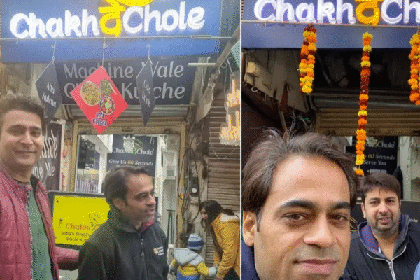 India’s First Chhole Kulche Vending Machine in Delhi