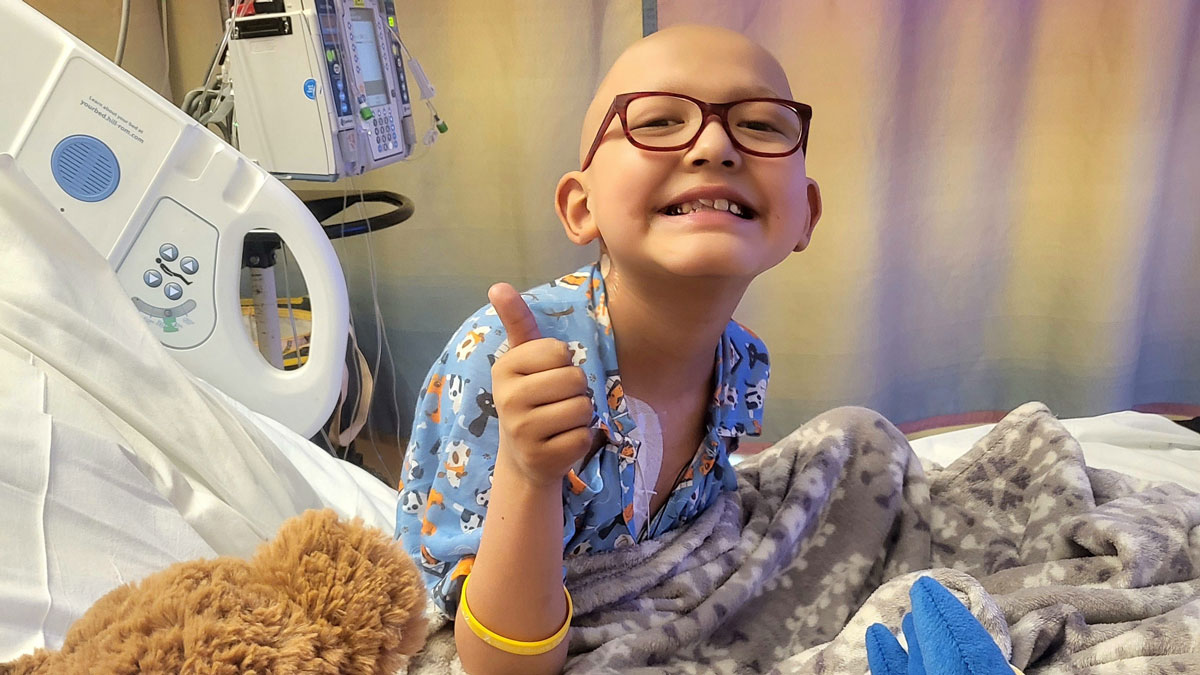 Boy With Bone Cancer Calls Hospital His Happy Place