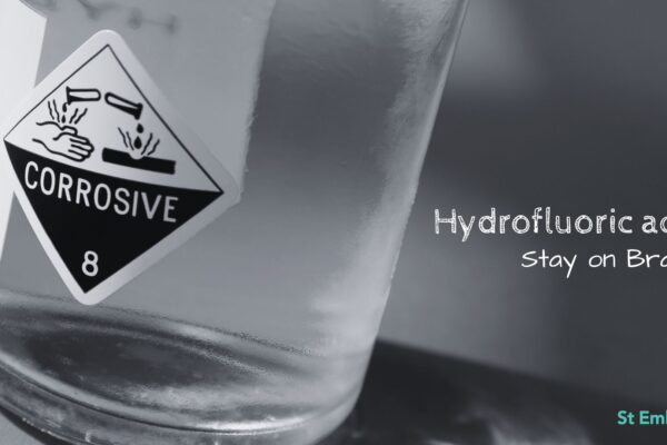 Hydrofluoric acid burn treatment