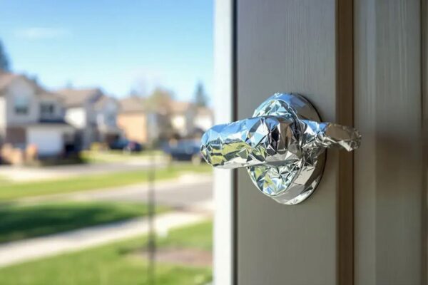 More and more people are putting aluminum foil on their door handles and they’re absolutely right to do so