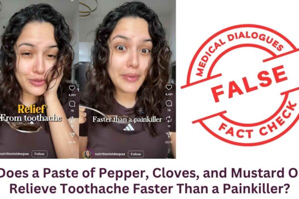 Does a Paste of Pepper, Cloves, and Mustard Oil Relieve Toothache Faster Than a Painkiller?