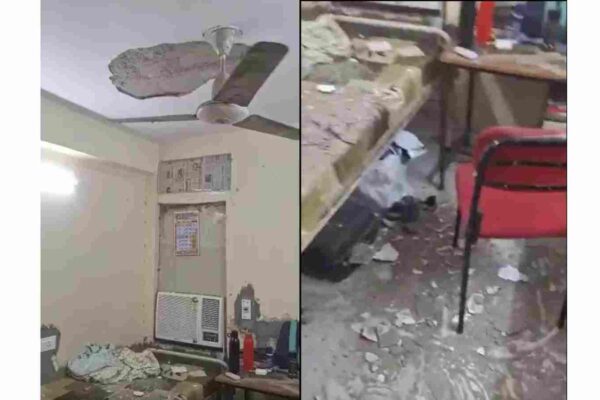 Roof collapses at VMMC Safdarjung Hospital hostel room, medical student injured