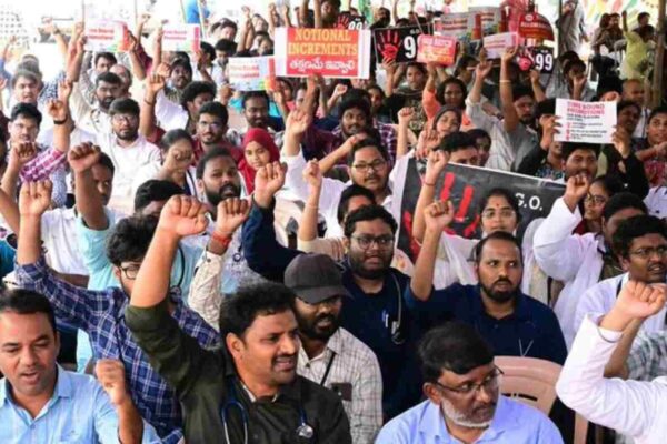 AP PHC doctors continue strike over 20 percent In-Service Quota demand till 2030