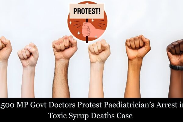 8,500 MP doctors protest against paediatrician’s arrest