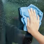 Put a few drops of this product in water and your windows will shine like new until spring