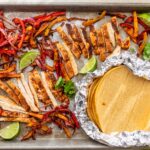 Easy Sheet Pan Chicken Fajitas