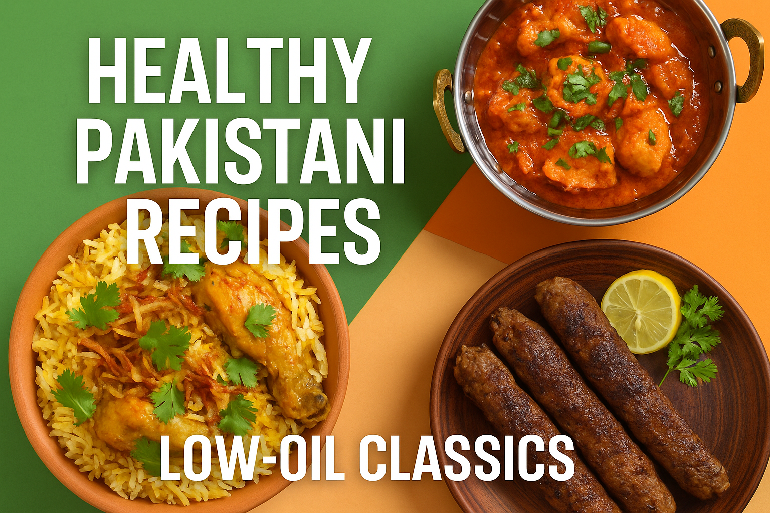 Healthy Pakistani Recipes: Low-Oil Versions of Beloved Classics