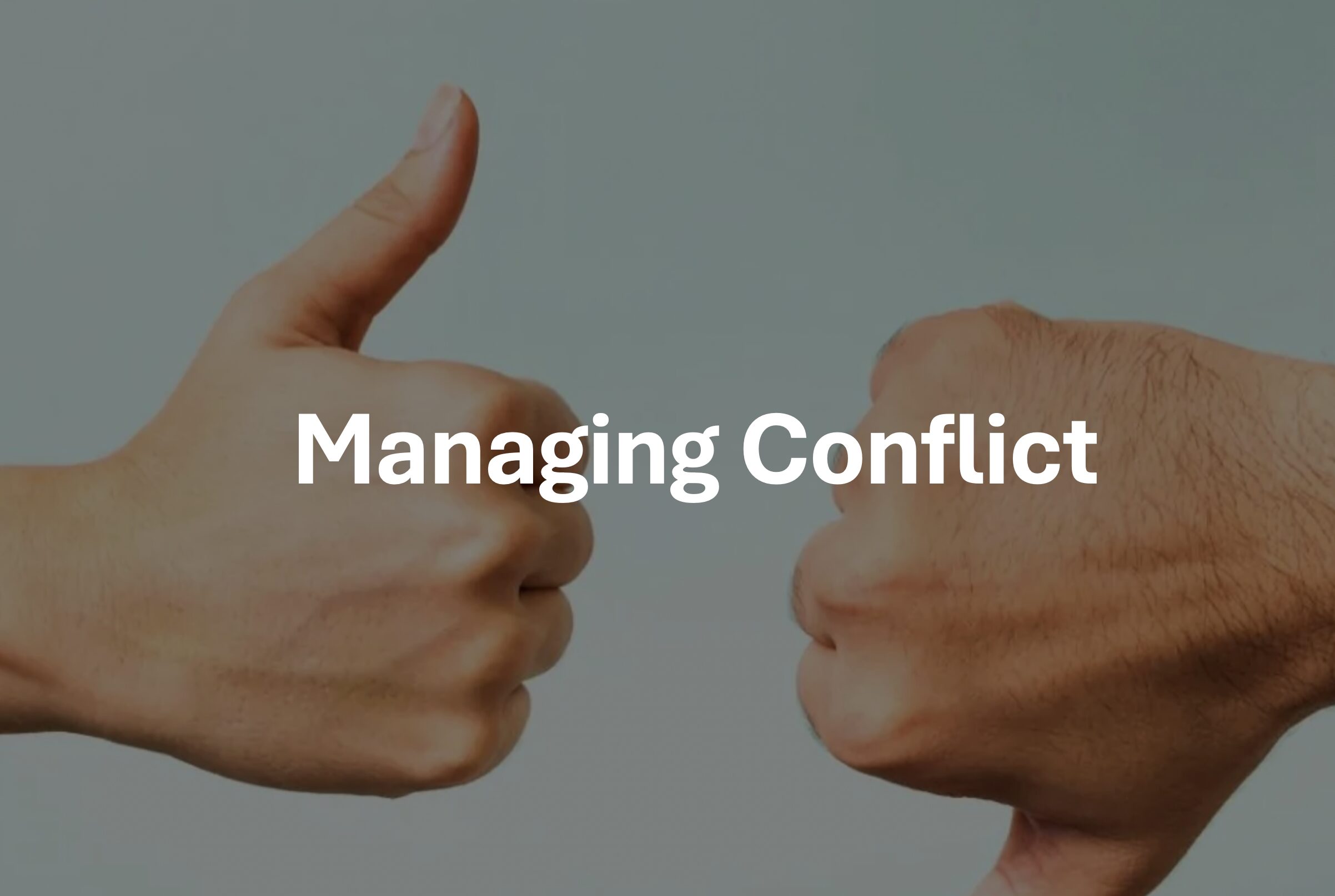 Managing Conflict: Best Practices – emDocs
