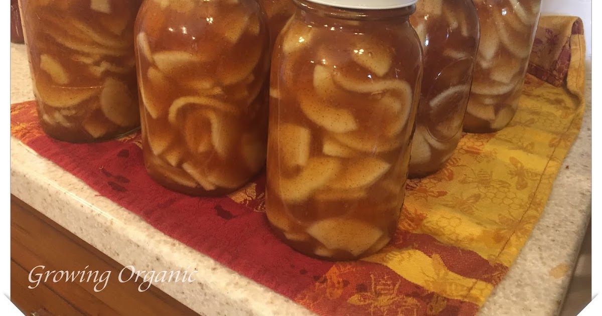 Canning Apple Pie Filling