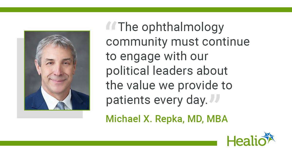 Ophthalmologists must urge Washington to protect patients