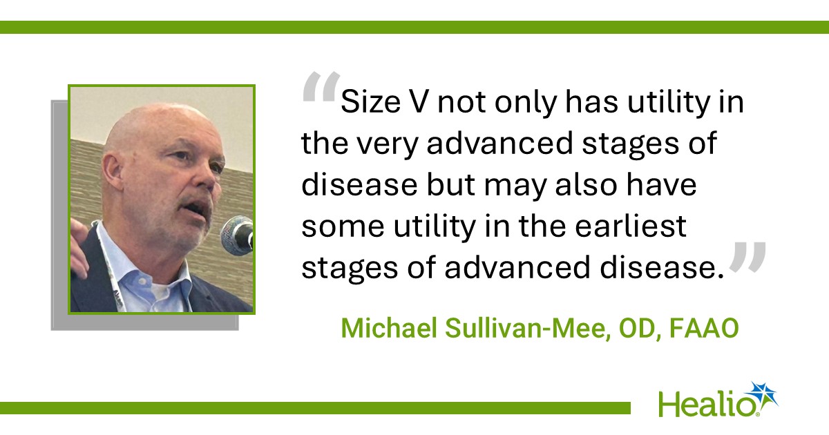 Size V stimulus could be useful in early advanced glaucoma