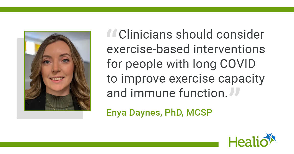 Immune cells rise with exercise program in post-COVID syndrome