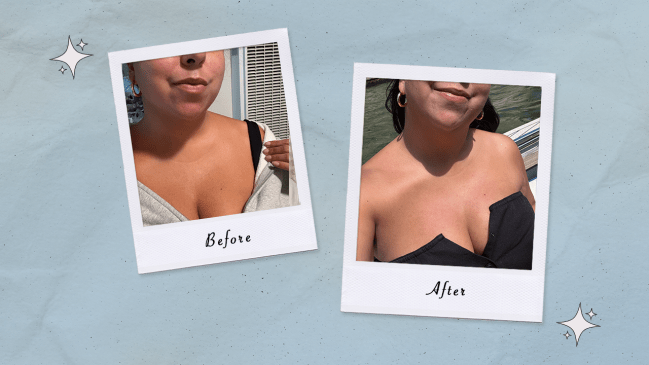 A Solawave Neck & Chest Red Light Therapy Mask Review With Photos