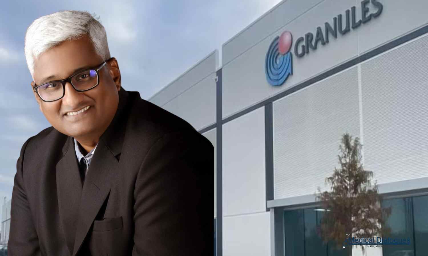 Granules India appoints Vinodkumar Parur as CHRO