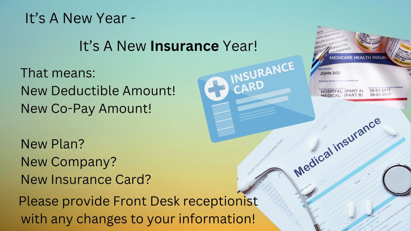 The Importance of Updating Your Insurance Information Every New Year