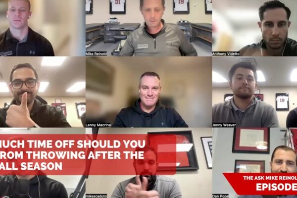 How Much Time Off Should You Take From Throwing After the Baseball Season